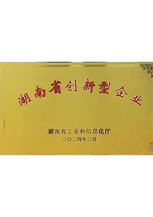 湖南省創(chuàng)新型企業(yè)